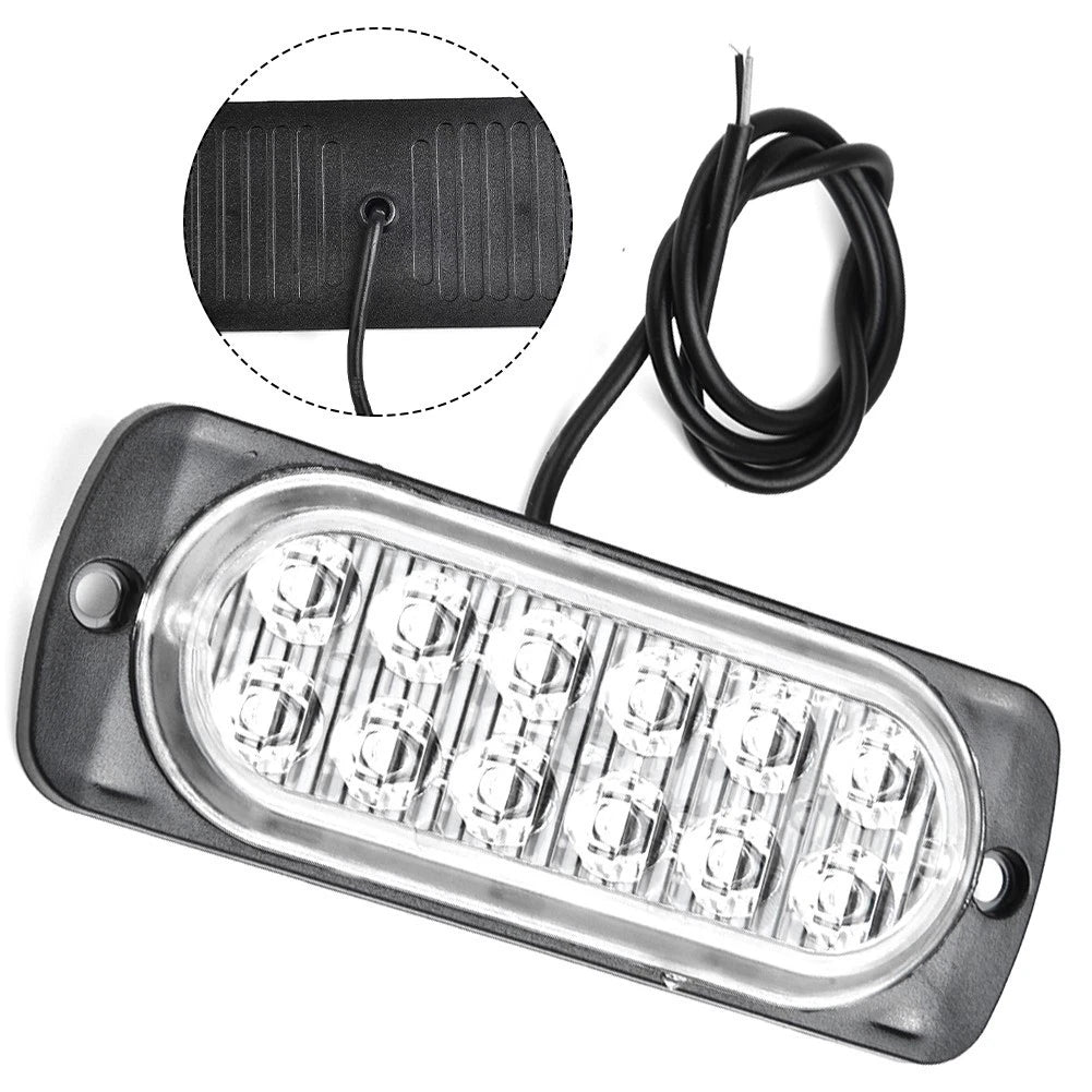 12-LED Safety Light for Car Truck (36W, Dust Proof)