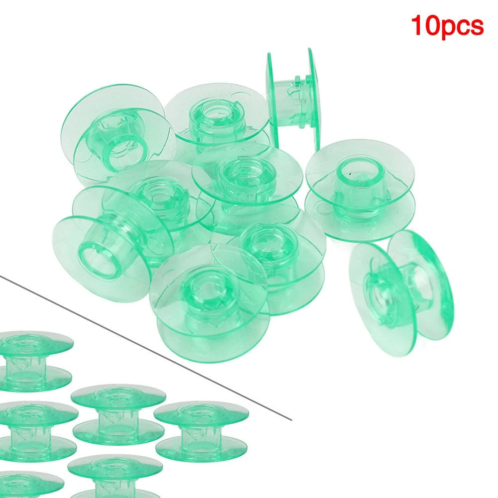Green Bobbins for Viking White Pfaff Machines