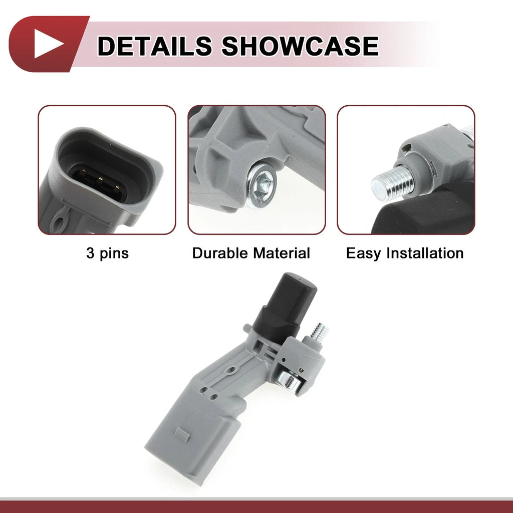 Crankshaft Position Sensor for Audi A6 C7 2.0 TDI (2012–2018) 1 Pc