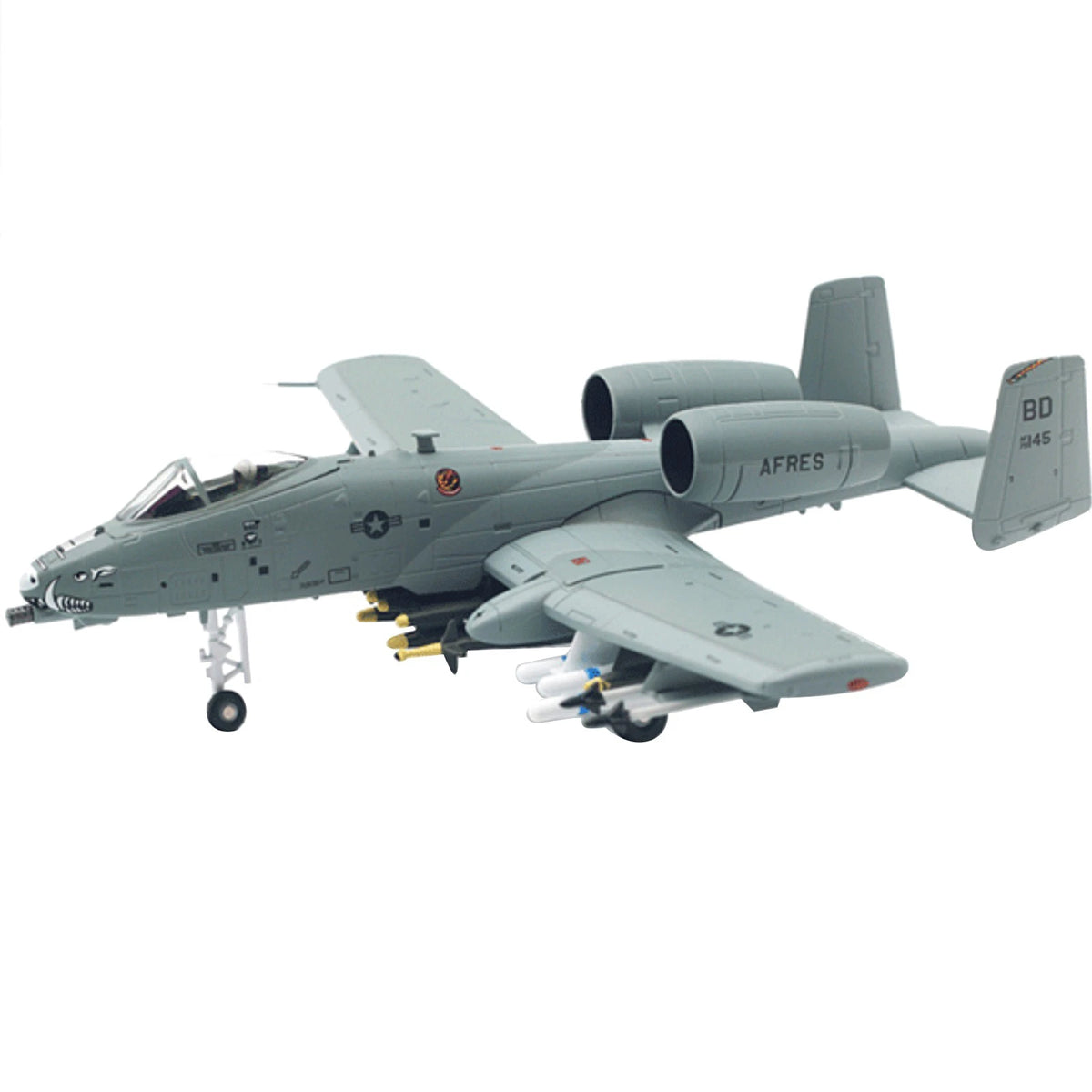 A-10 Warthog 1:100 Scale Model with Display Stand (16cm)