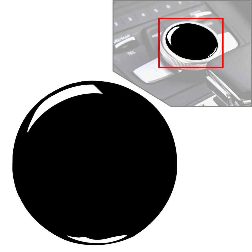 Media Volume Switch Button Knob Cover Trim for Audi A4 A5 (2017–2019)