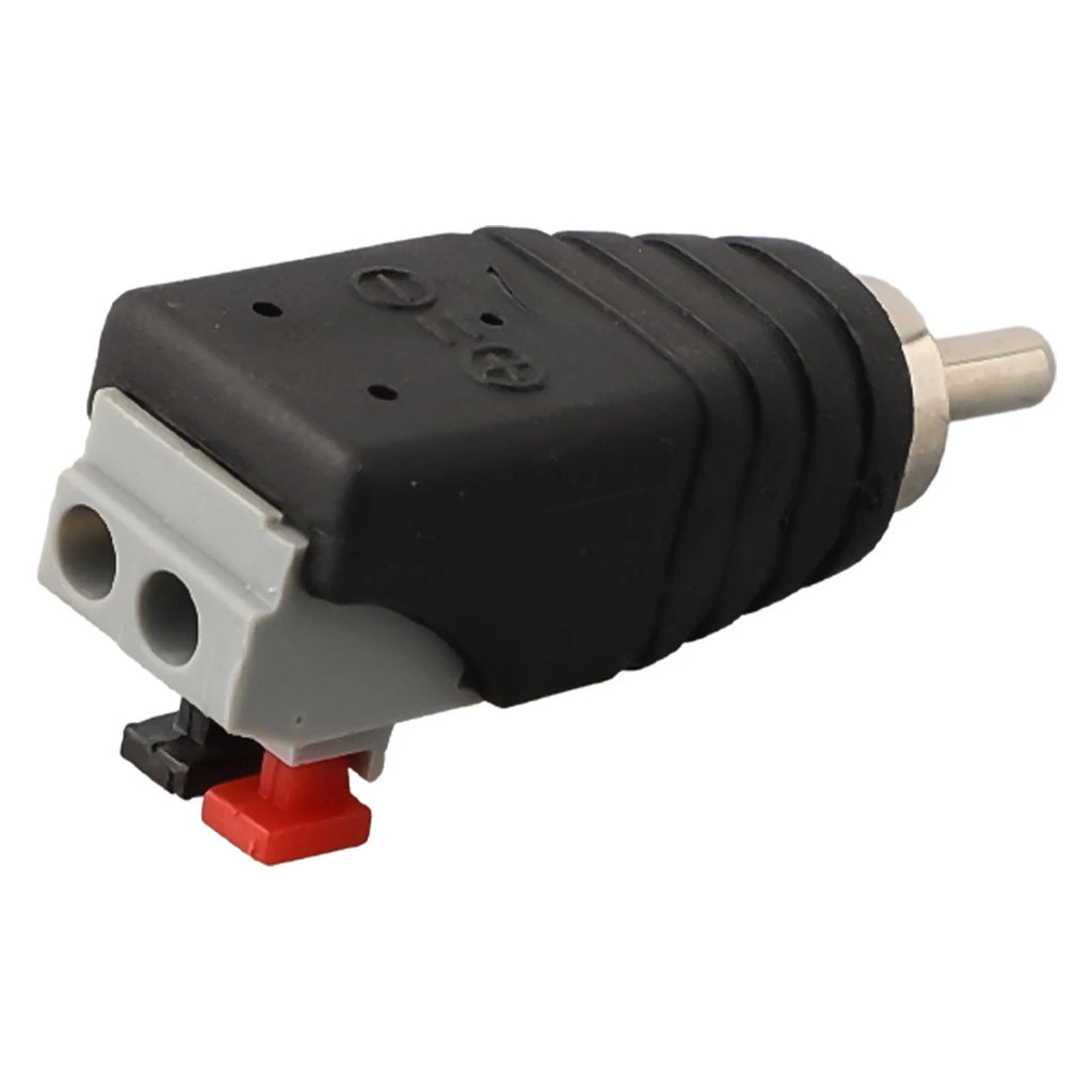 Speaker Wire AV Cable Connector Adapter for Easy Connection