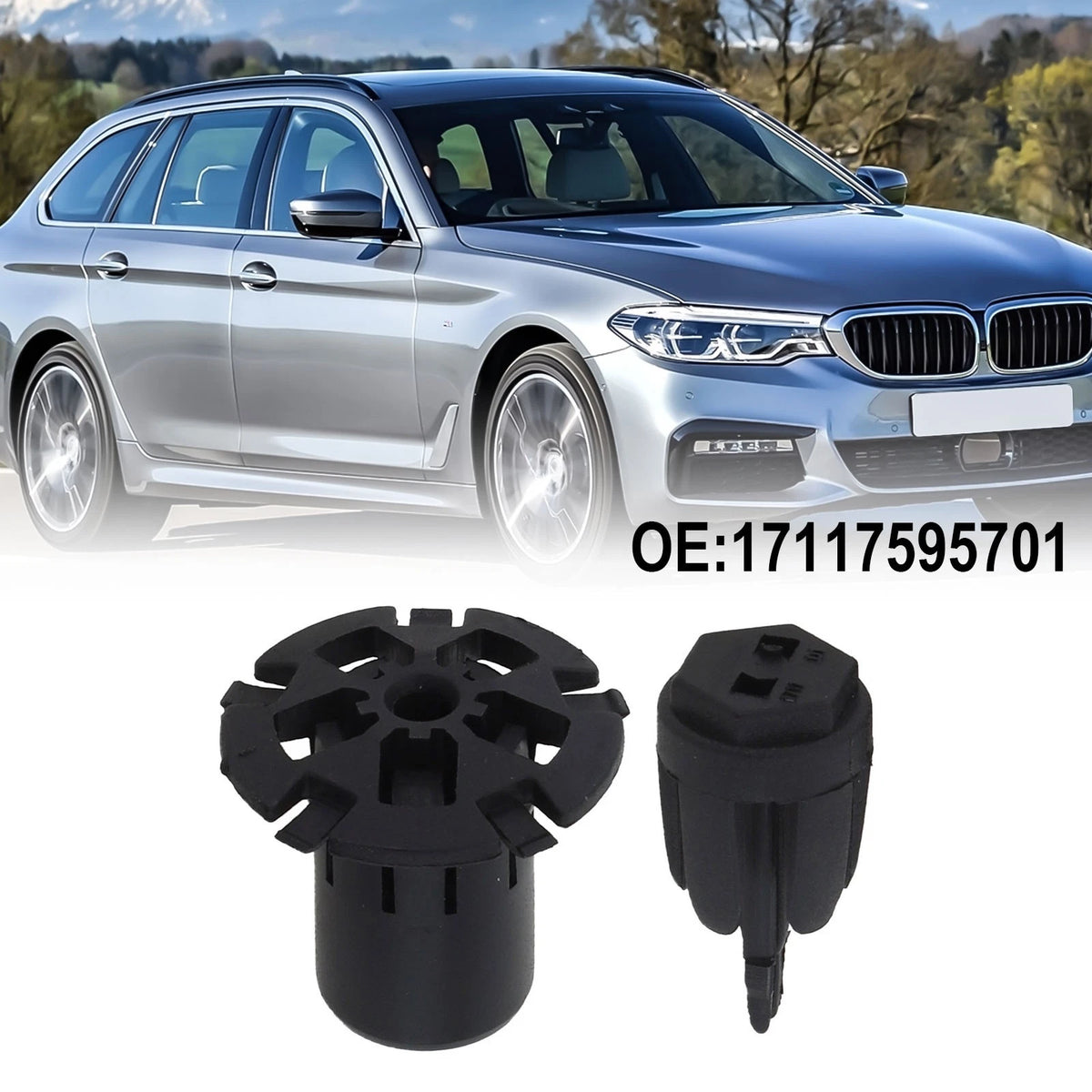 Quick and Easy Installation Perfect Fit Support Clip for BMW 17117595701