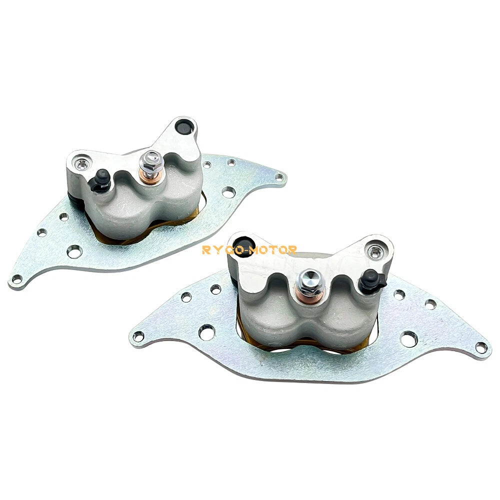 Set of 2 Brake Calipers & Pads for Polaris RZR 900 RZR 1000 (2015–2022)