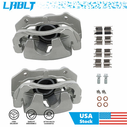 Set of 2 Brake Calipers for Suzuki Grand Vitara (2006–2013) w/Bracket