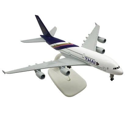 Alloy Aircraft Model for Thai Airways A380 (1:400 Scale)