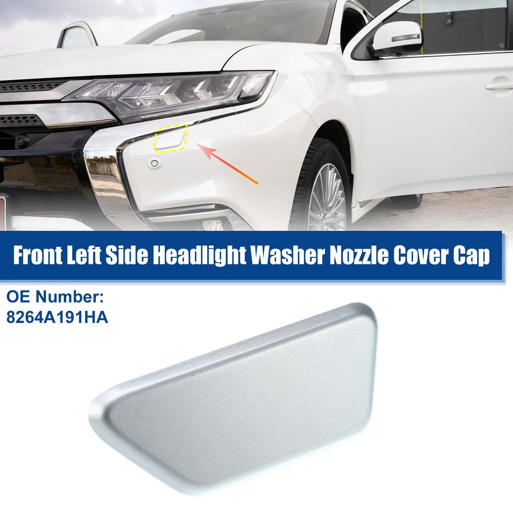 Left Headlight Washer Nozzle Cover Replacement for Mitsubishi Pajero (2009–2019)