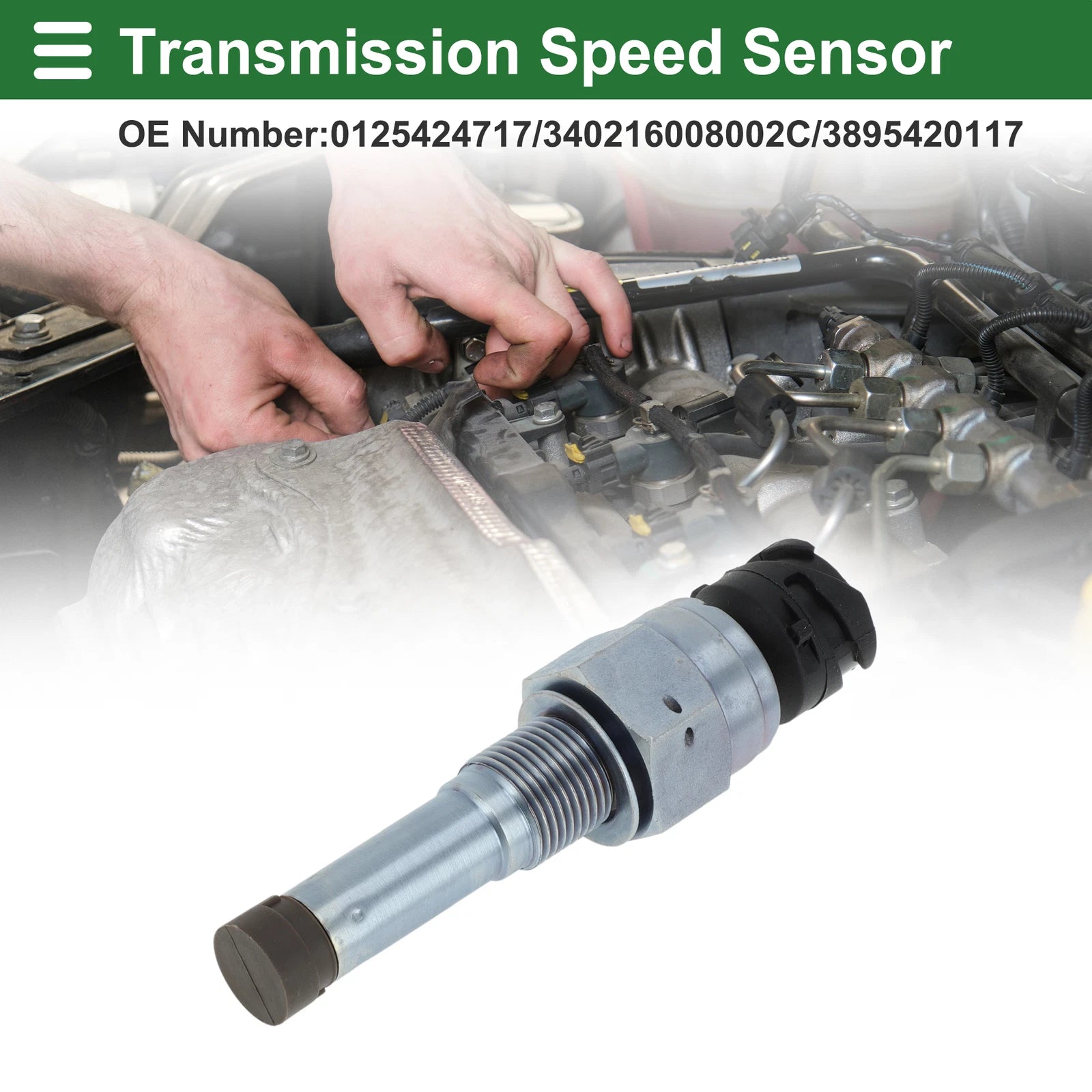 Transmission Speed Sensor Replacement for Mercedes-Benz Actros MP2 (1996–2002)