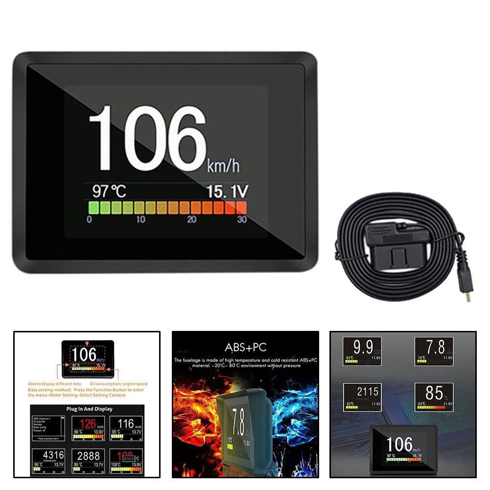 OnBoard Computer Trip Display for Car (Fuel Consumption Analysis)
