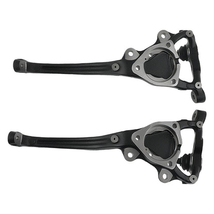 Pair Front Steering Knuckles for Chrysler 300, Challenger (2012–2021) 698-298 Steel