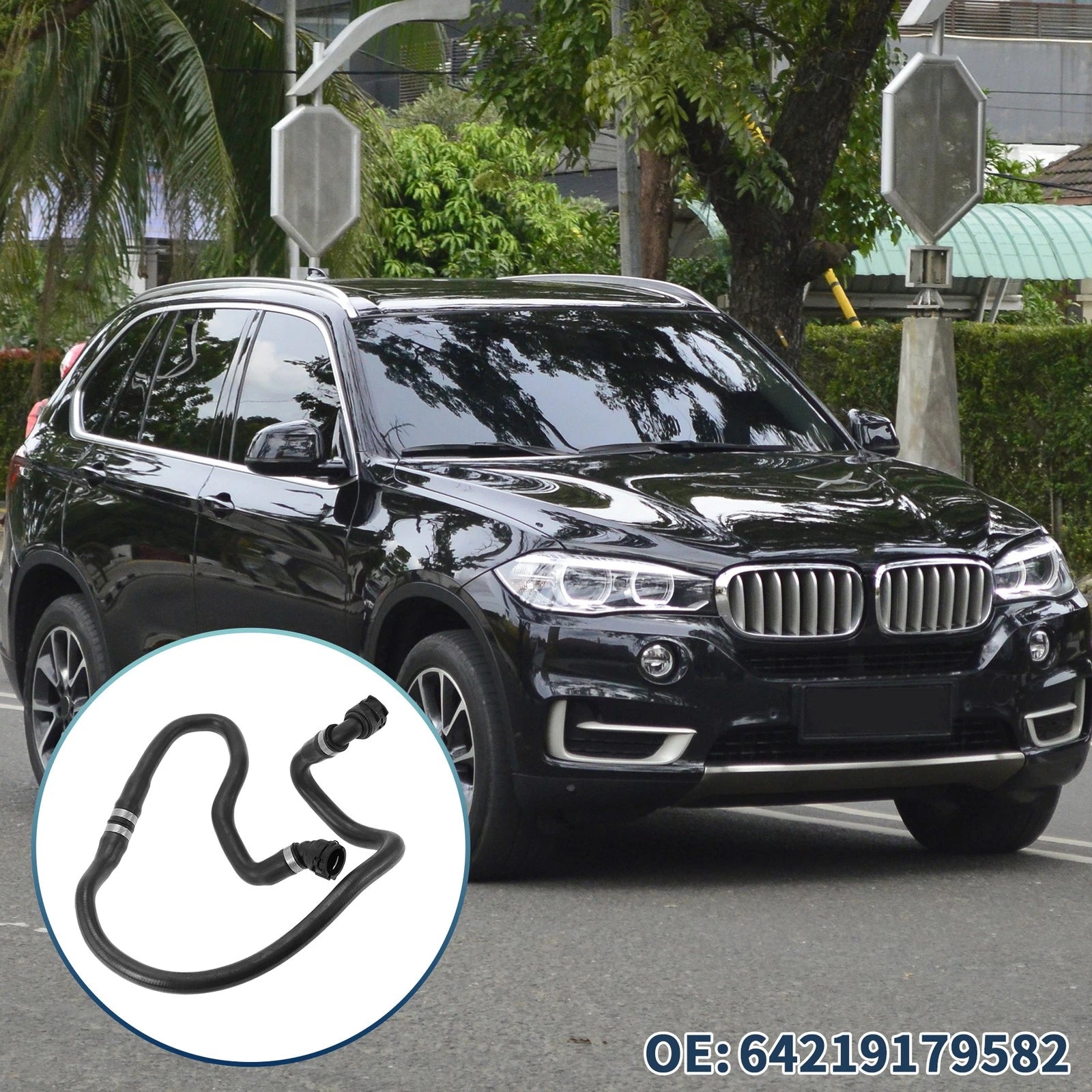 HVAC Heater Hose Replacement for BMW X3 (2011–2017) X4 (2015–2018)