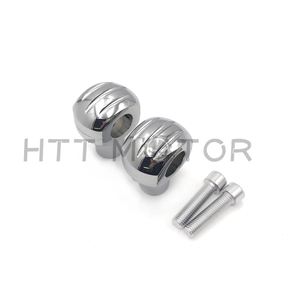 Chrome Handlebar Riser for Cruisers Choppers (25mm, 1")