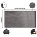 RV Awning Sun Shade Screen 6'x11'3" for Trailer (Fits )