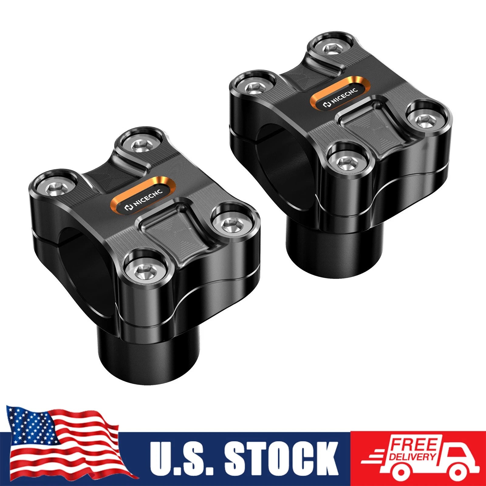 2" Handlebar Risers for Harley Dyna Wide Glide EFI FXDWGI (2006–2017)