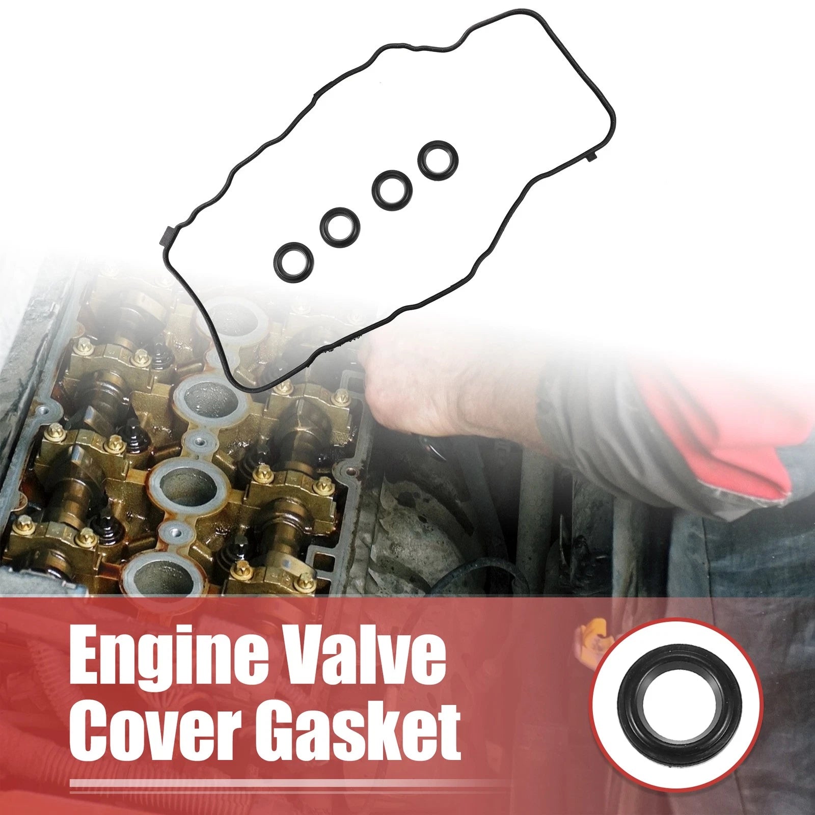 Engine Valve Cover Gasket Set for Honda Civic (2006–2015)