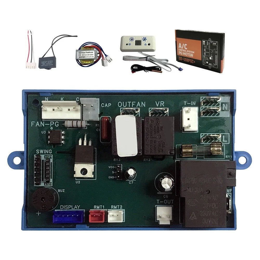 AC Control Panel System Board Set for QD U08PGC Plus (2010–2020)