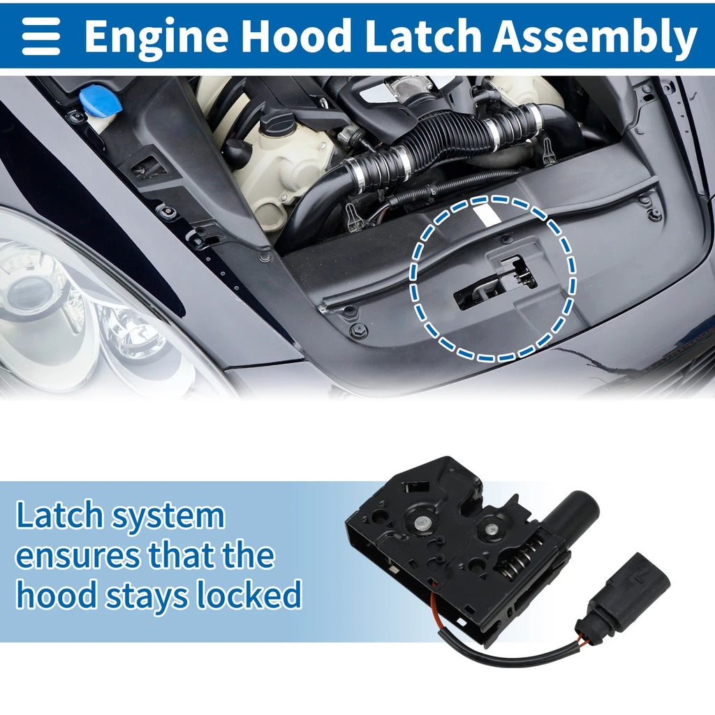 Hood Latch Assembly for Audi Q3 (2015–2018)