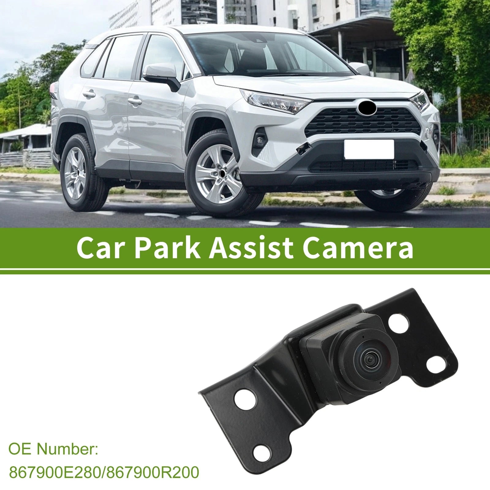 Front View Car Camera Replacement for Toyota RAV4 (2019–2023)