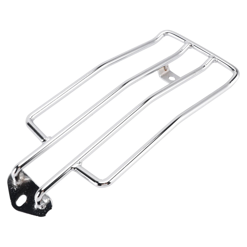 Chrome Solo Seat Luggage Rack for Harley Sportster XL XLH 883 1200 (1985–2003)