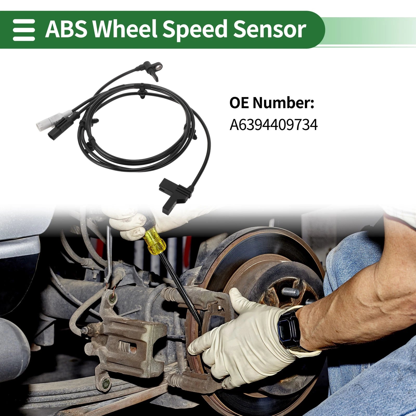 ABS Wheel Speed Sensor Replacement for Mercedes-Benz Viano (2006–2015)