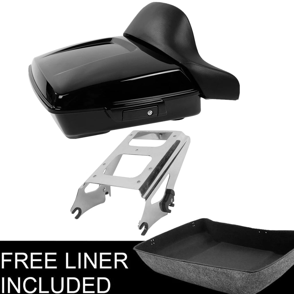 Trunk Pad Mount Rack for Harley Touring Road Glide King (2009–2013)