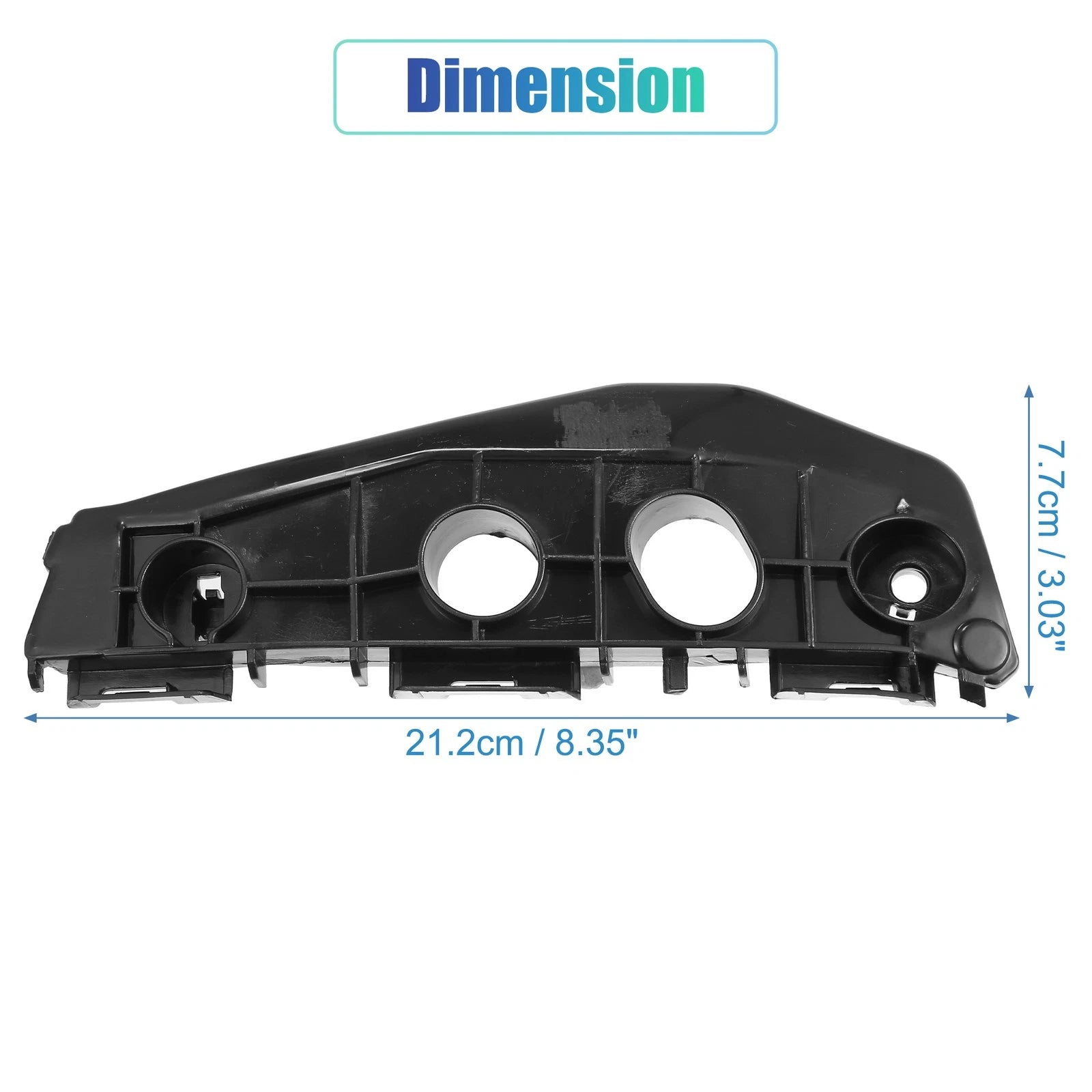 Front Bumper Bracket Left Side for Toyota Corolla 2009–2010