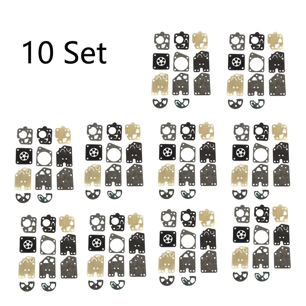 Set of 10 Carburetor Gasket Diaphragm Kit for Shindaiwa C350 B450 B452