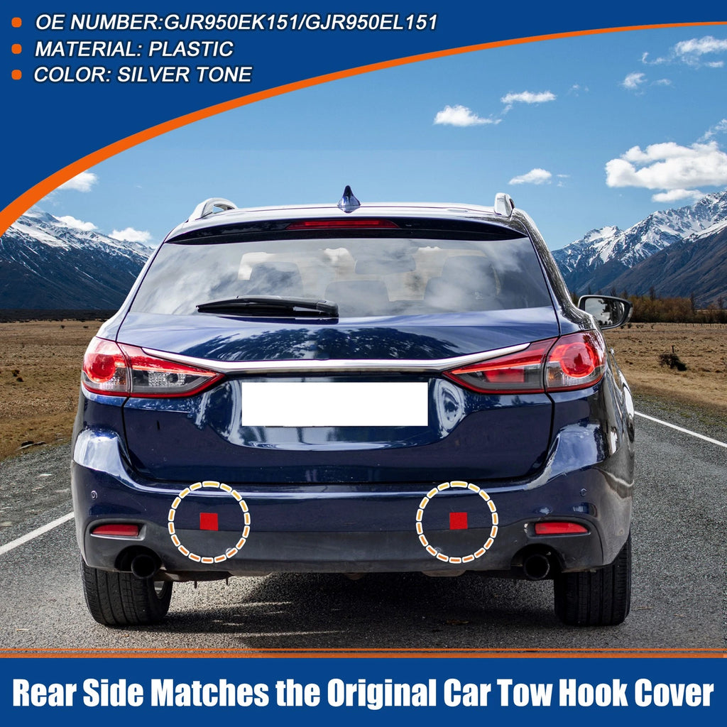 Rear Tow Hook Cover Replacement for Mazda 6 (2013–2019)