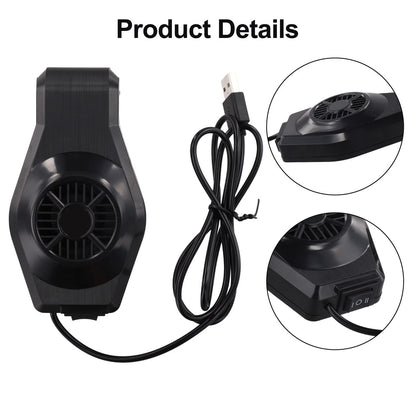 Adjustable Silent Cooling Fan for Fish Tank Aquarium (Compact Size)