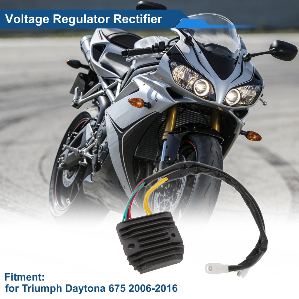Voltage Regulator Rectifier for Triumph Daytona 675 (2006–2016) T1304040
