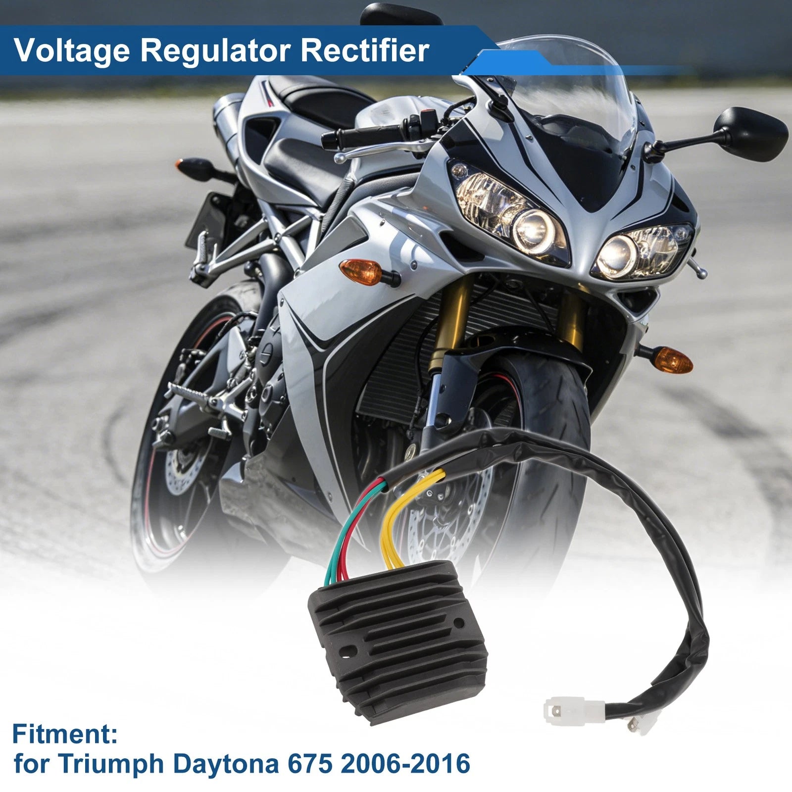 Voltage Regulator Rectifier for Triumph Daytona 675 (2006–2016) T1304040