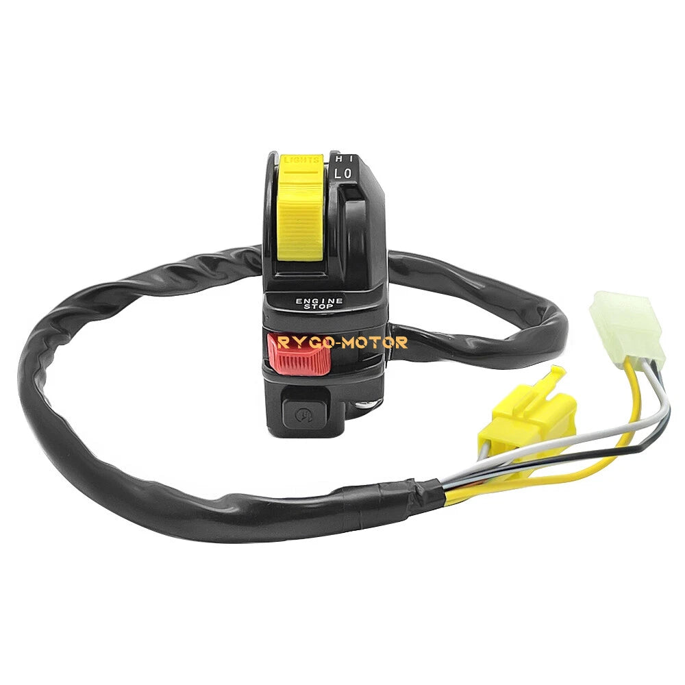 Handlebar Start Stop Headlight Switch for Suzuki Quadrunner 250 (1985–1986)