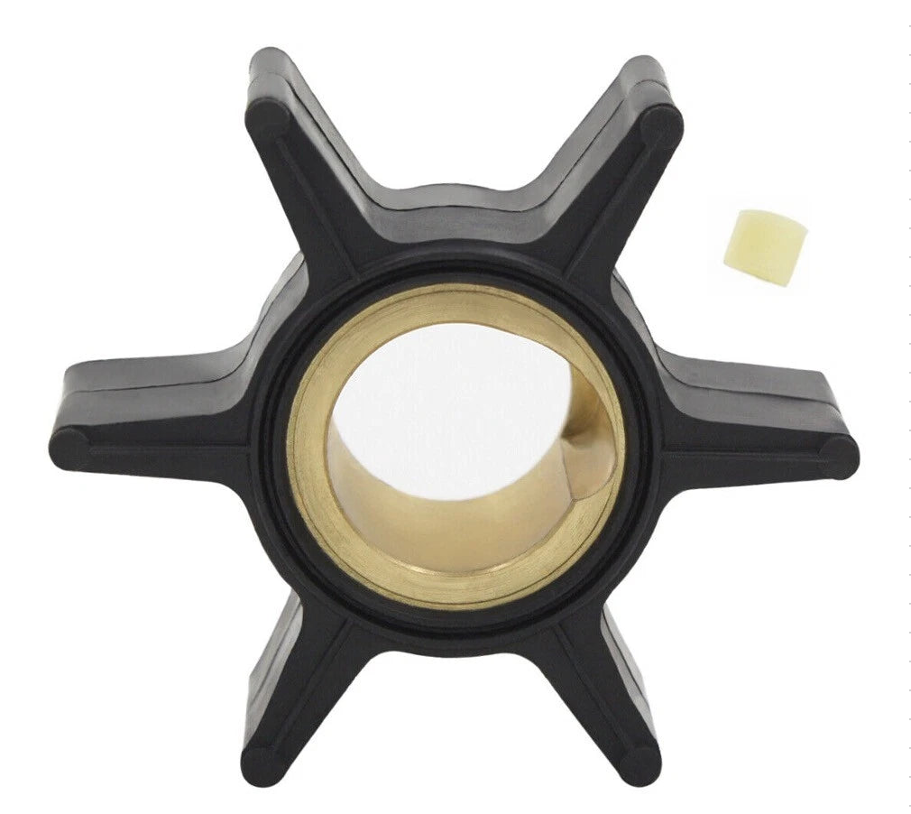 Rubber Impeller w/Key for Johnson Evinrude 20-35 HP Outboard (18-3051, 395265)