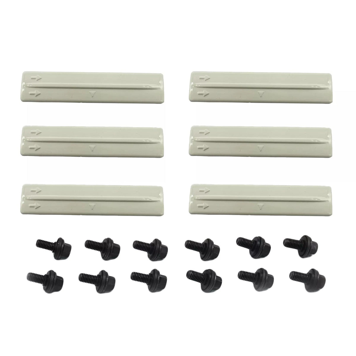 6 Piece Roof Rack Cover Assembly for Toyota Models (Various)
