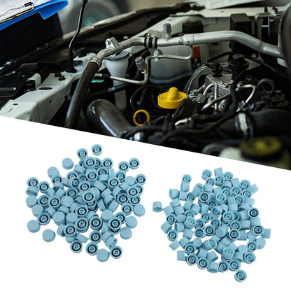200pcs A/C Valve Core Service Port Dust Cap for R134a R12 M9 M10