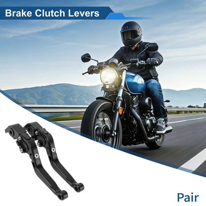 Brake Clutch Levers for Ducati 899 Panigale (2014–2015) 1 Pair Black Titanium