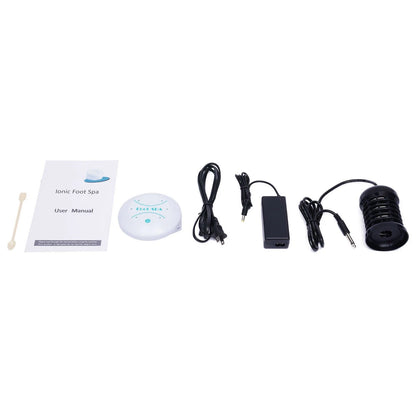Ionic Detox Foot Bath Set for Home Spa Health Relaxation