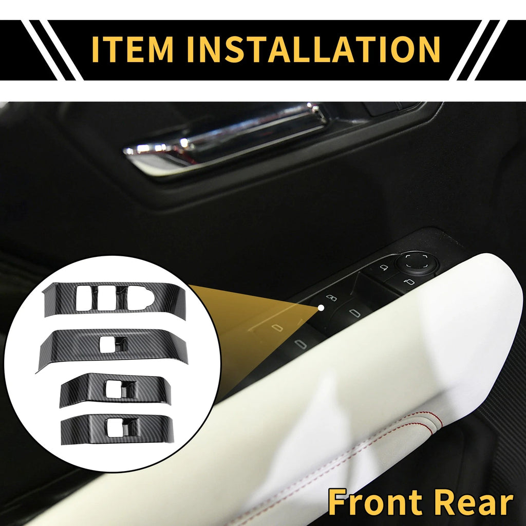 Door Window Switch Cover Replacement for Chevy Colorado 2023-2024