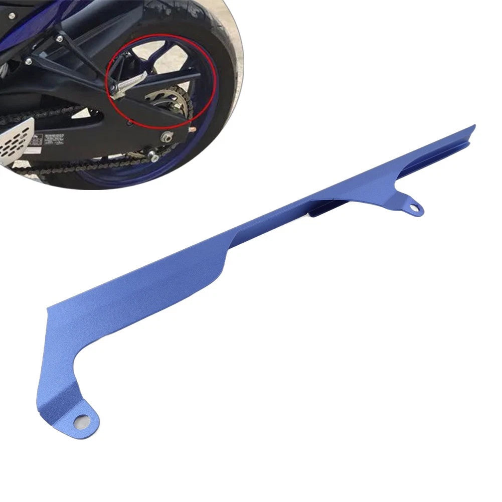 Rear Chain Guard Cover for Yamaha YZF R6 (2003–2005), R6S (2006–2009) - Blue