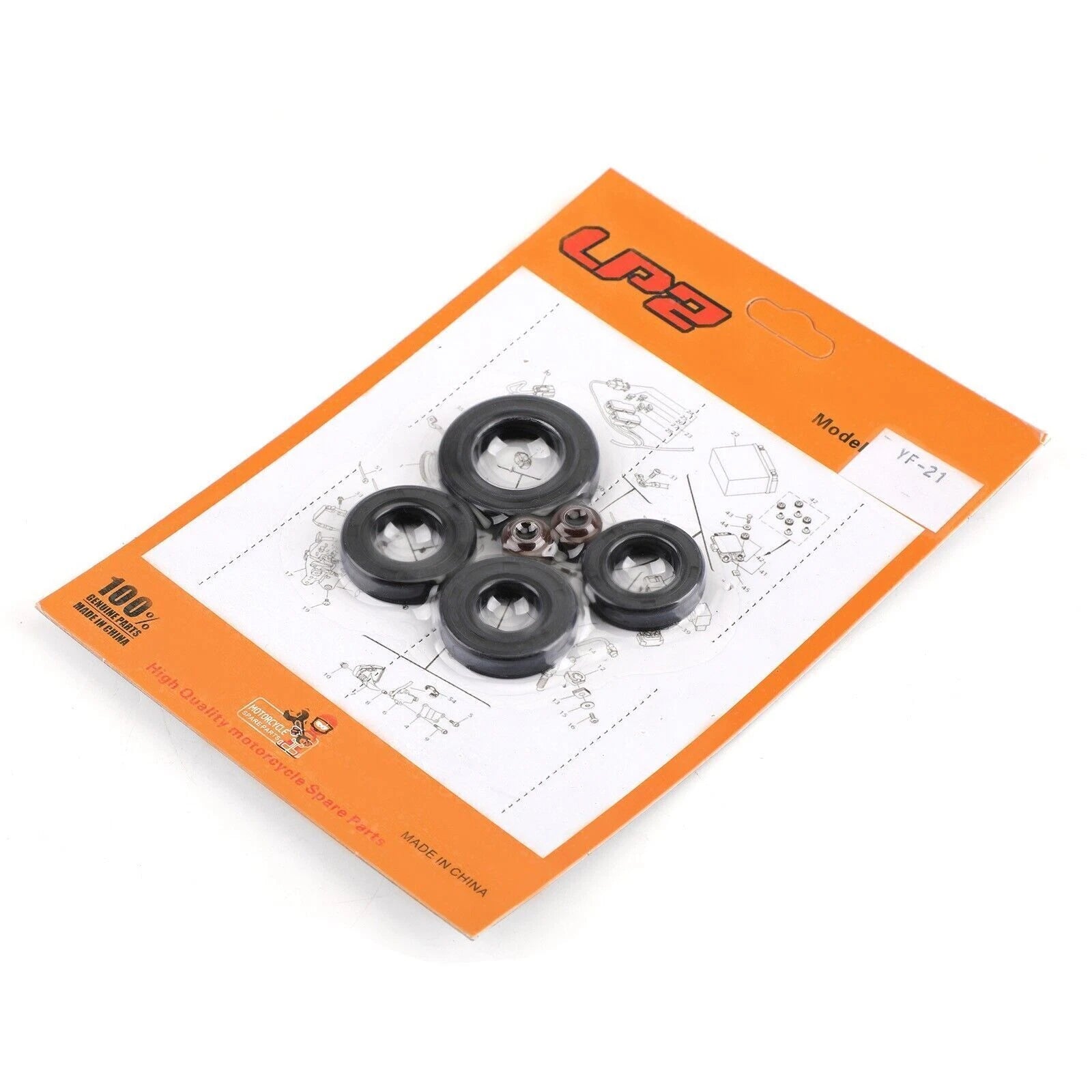 6pcs Engine Oil Seal Kit for Honda CB CL SL XL 100 125 TL 70-80 100cc T9