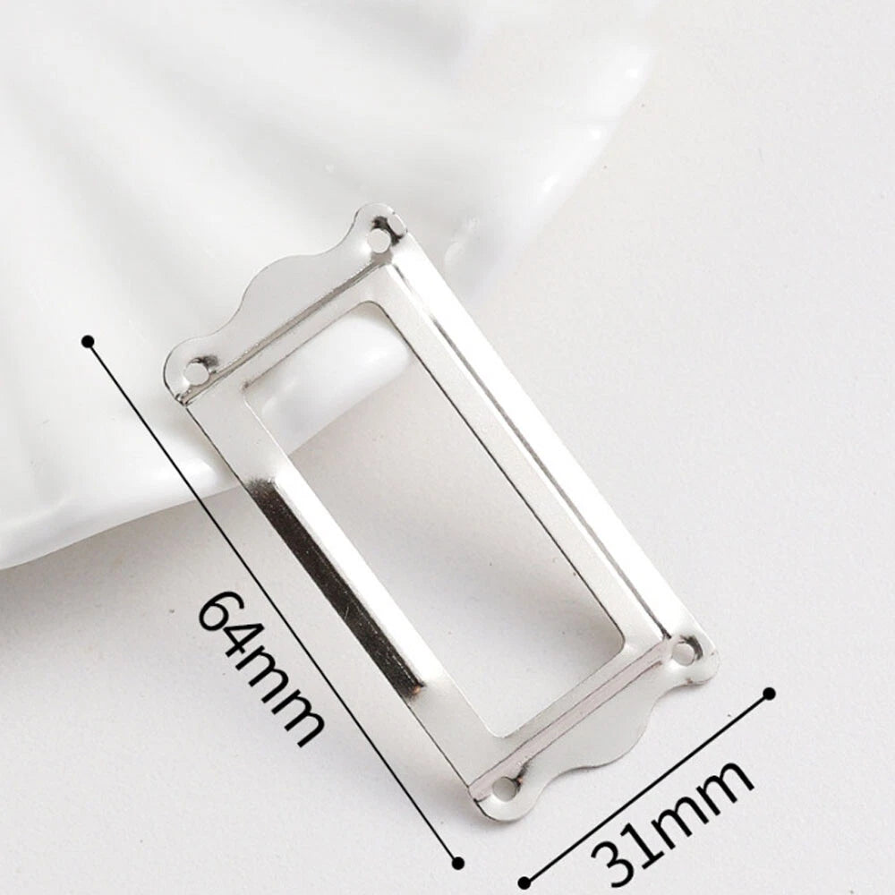 12pc Zinc Alloy Drawer Pull Handles for Cabinet (Universal Fit)