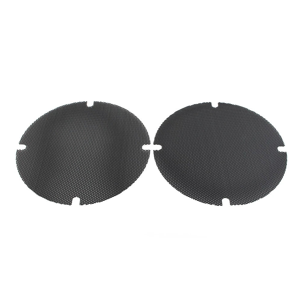 Black Rear Passenger Speaker Grill Mesh Covers for Harley Touring FLHTCU (2014–Up)
