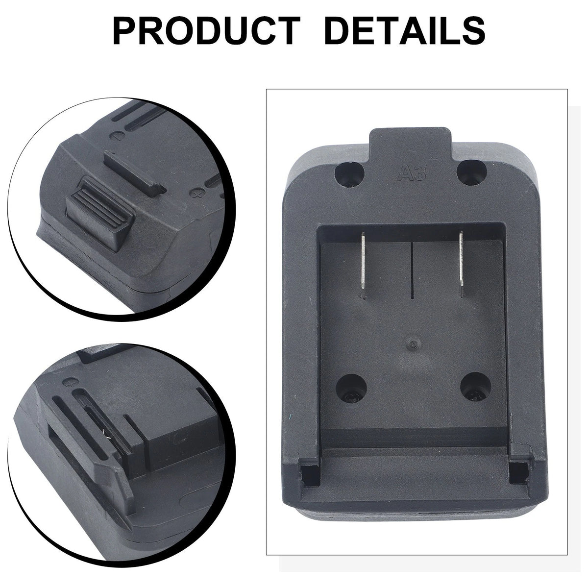 Battery Adapter DIY Cable Connector for Battery BL1830 BL1840 BL1850 (2106)