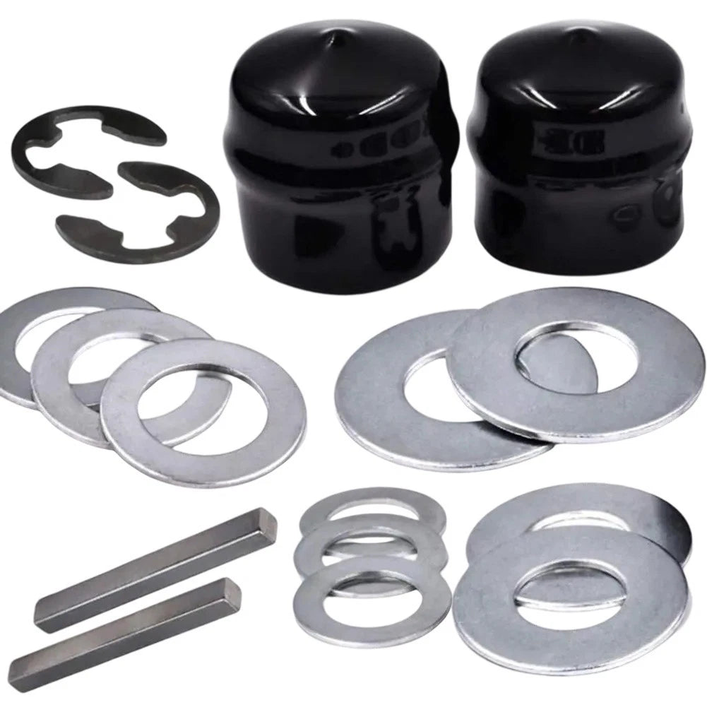 Rear Wheel Axle Key and Bushing Kit for Craftsman LT1000 LT2000 (2000–2005)