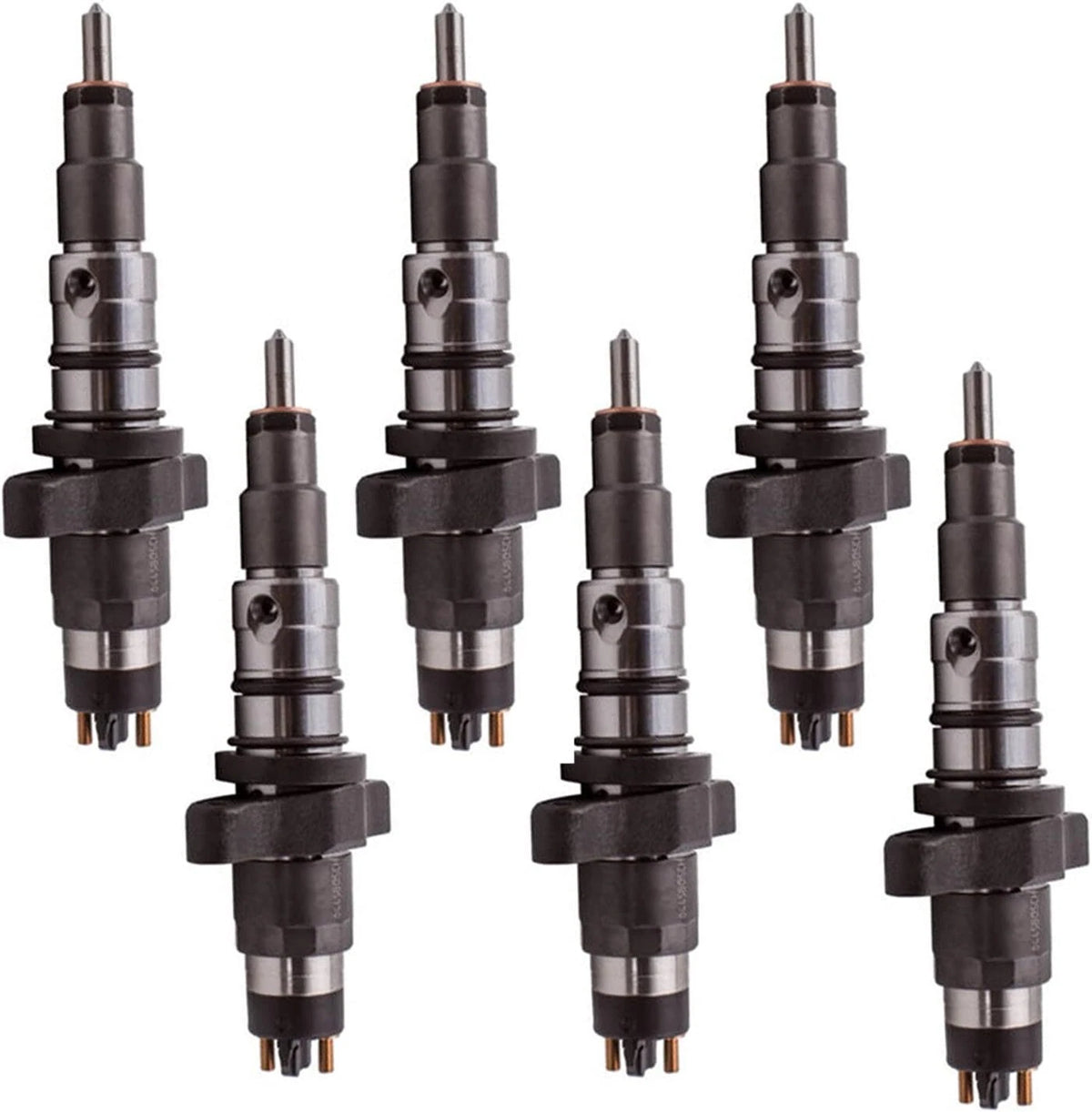 6X Fuel Injector 0445120032 3968158 for Cummins 5.9L 6BT (2004–2009)