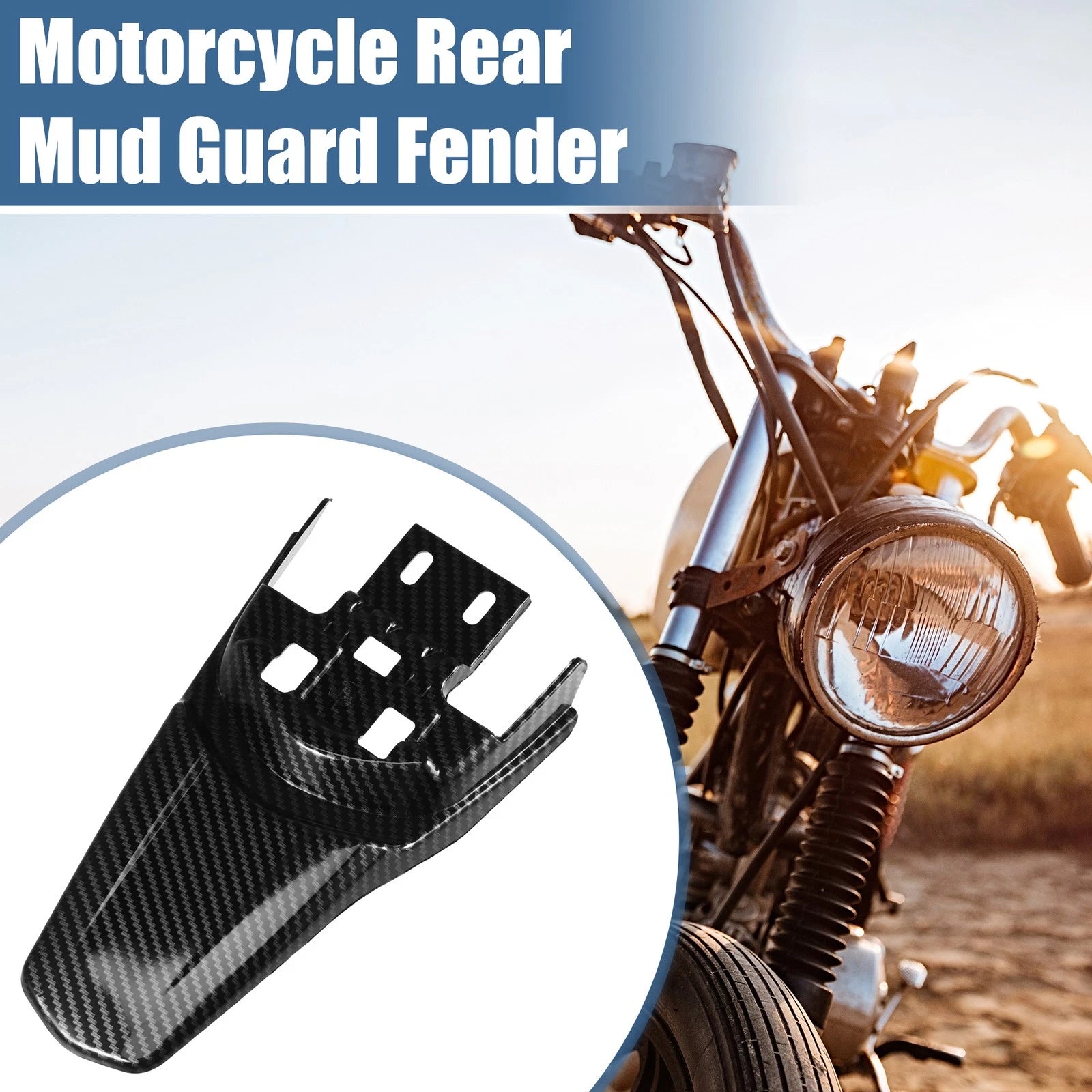 Rear Tail Mud Guard Fender Replacement for Electric Bike (2020–2024)