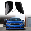 Front Pair Tow Hook Covers for BMW G20 M3 Series (2023) - Black ABS