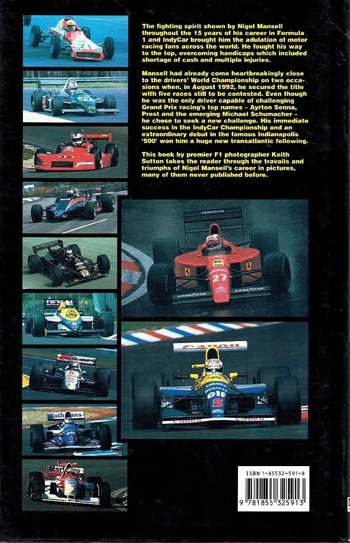 Nigel Mansell Complete Pictorial Record Book