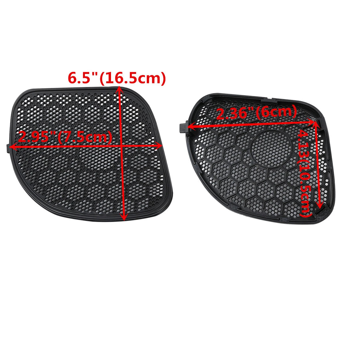 Front Fairing Speakers Mesh Grills for Harley Road Glide (2015–2024)