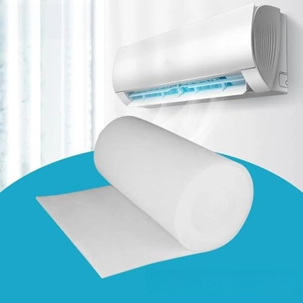 Cuttable Air Filter Pad for HVAC Systems (100x100cm, 3mm Thick)